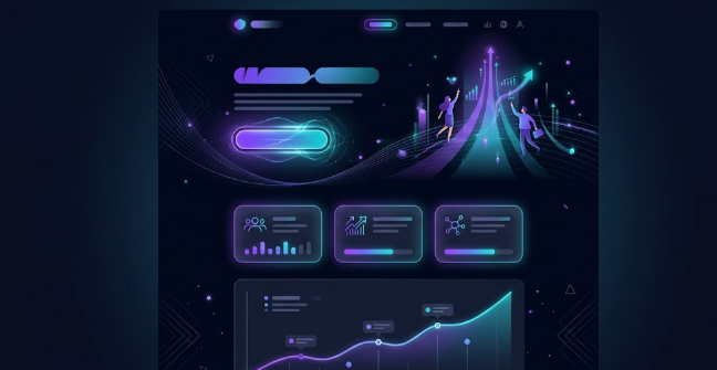 Business Landing template preview